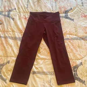 Workout crop legging